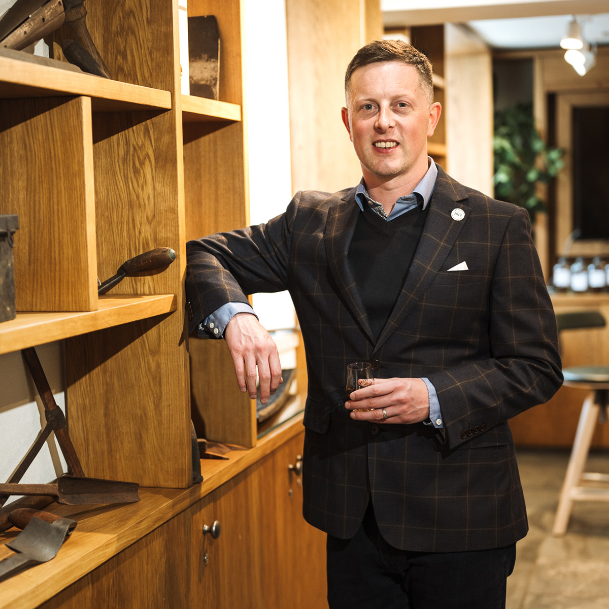 Calum Fraser, Master Blender med ansvar för både Laphroaig och Bowmore.