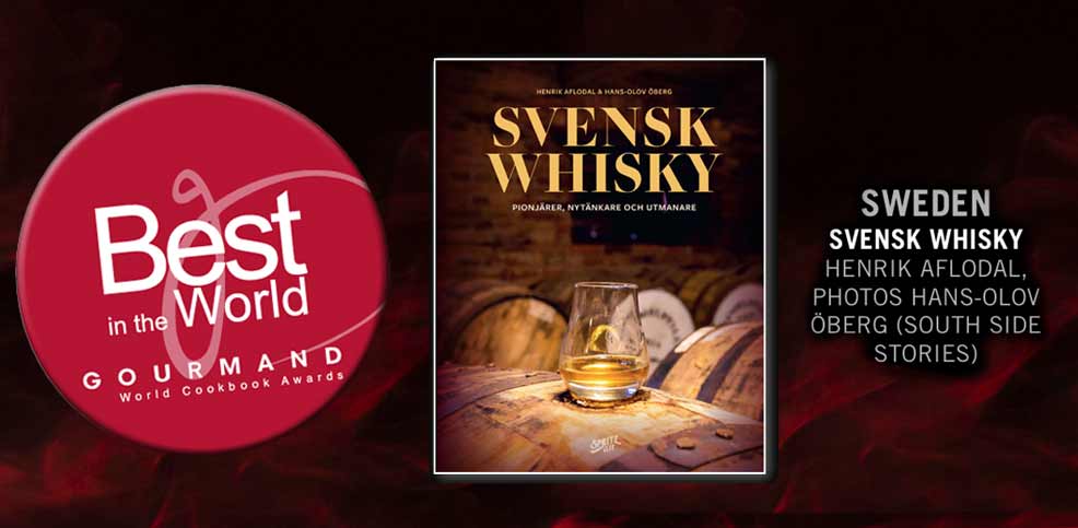 Boken Svensk Whisky prisas i Gourmand Awards 2025.