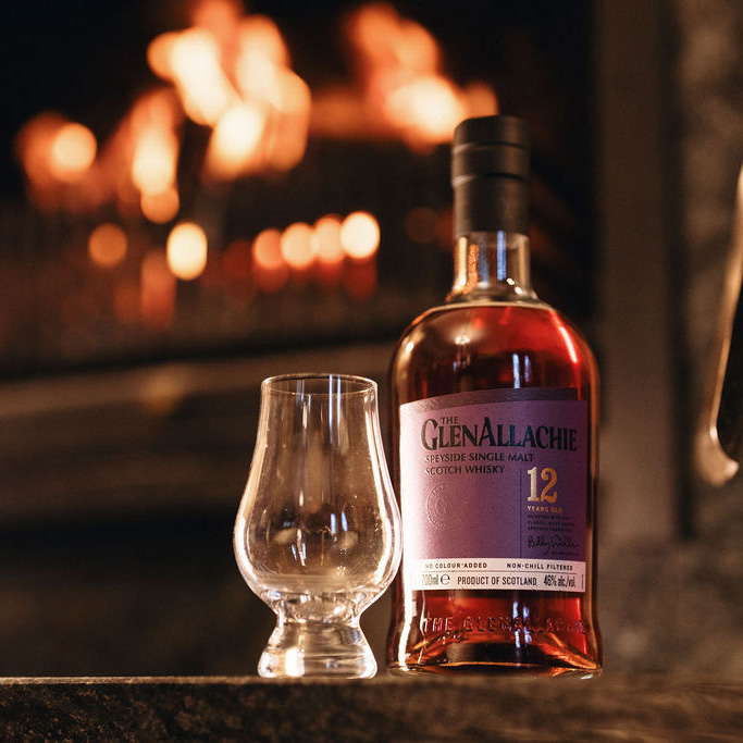 GlenAllachie 12 yo, destilleriets flaggskepp i Sverige.