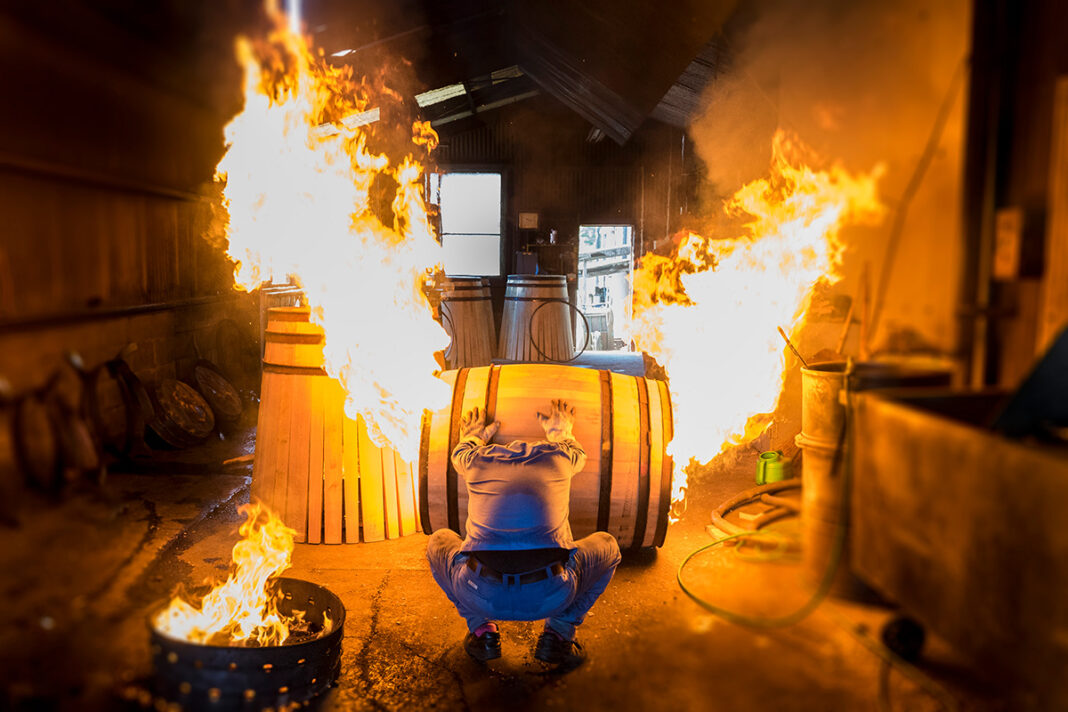 Som med alla ekfat gäller det att hitta rätt rostning för att ekens bästa egenskaper ska framträda. Foto: Ariake Sangyo