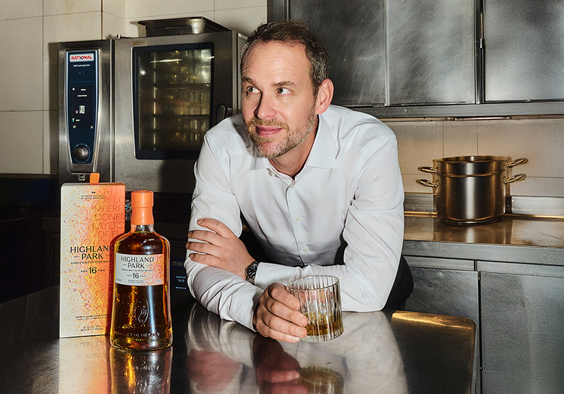 Björn Frantzén med den nya Highland Park Between you & I