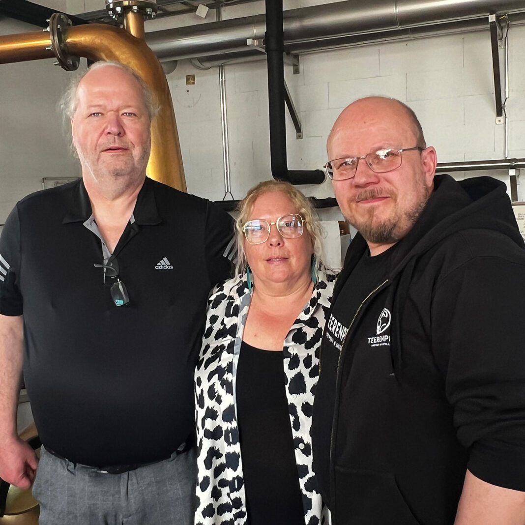 Dan-Peter, Anna-Lena och Jussi.