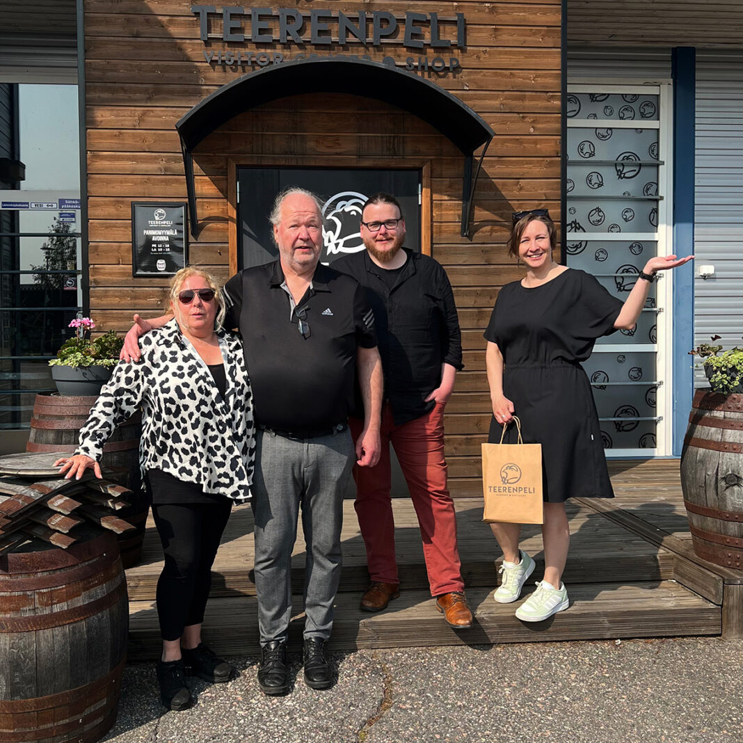 Anna-Lena, Dan-Peter, Henric och Veera.