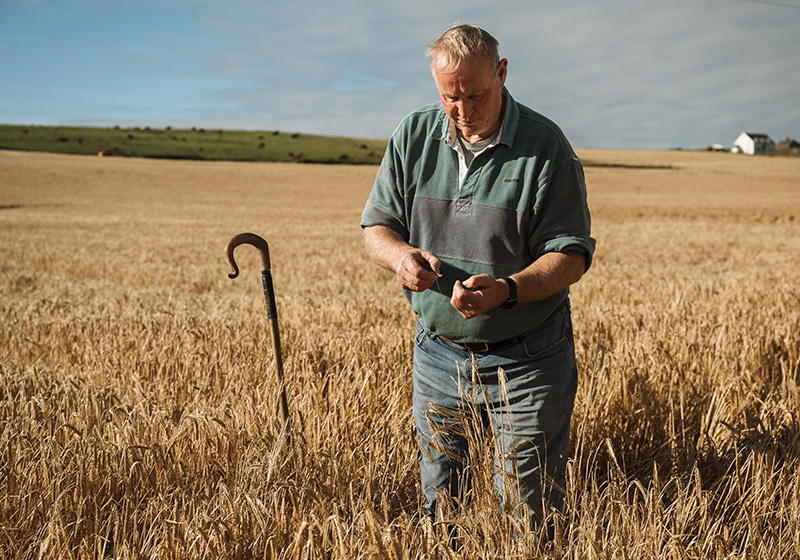 Bonden James Brown. Foto: Bruichladdich Distillery