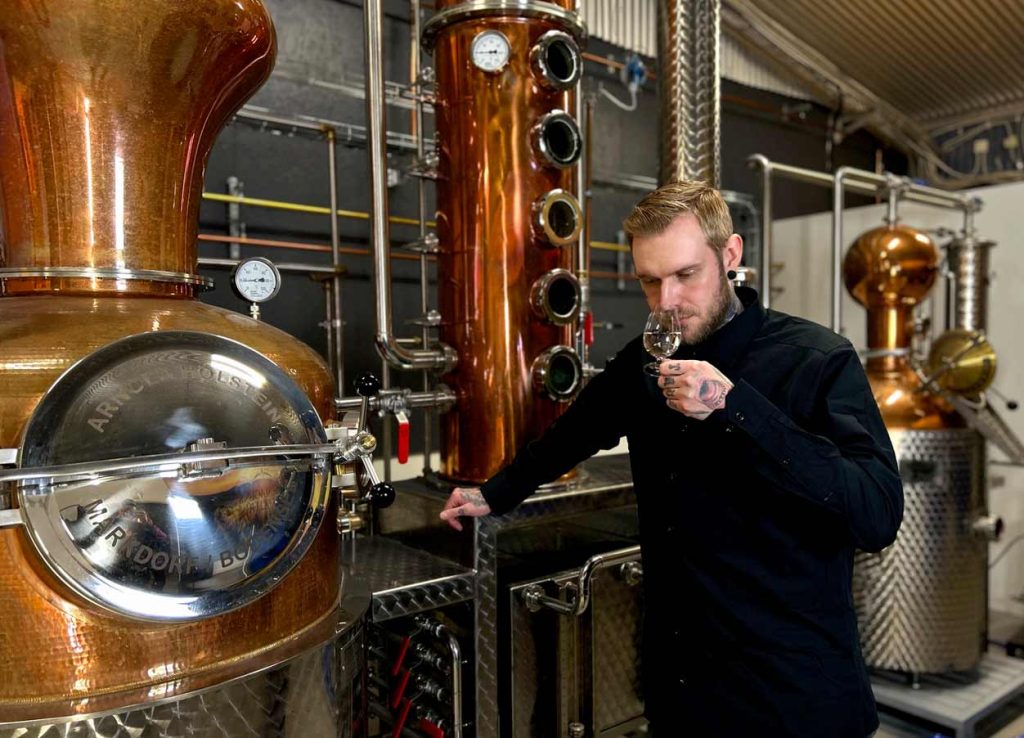 Whisky- och rommakare Carl Lihnell.