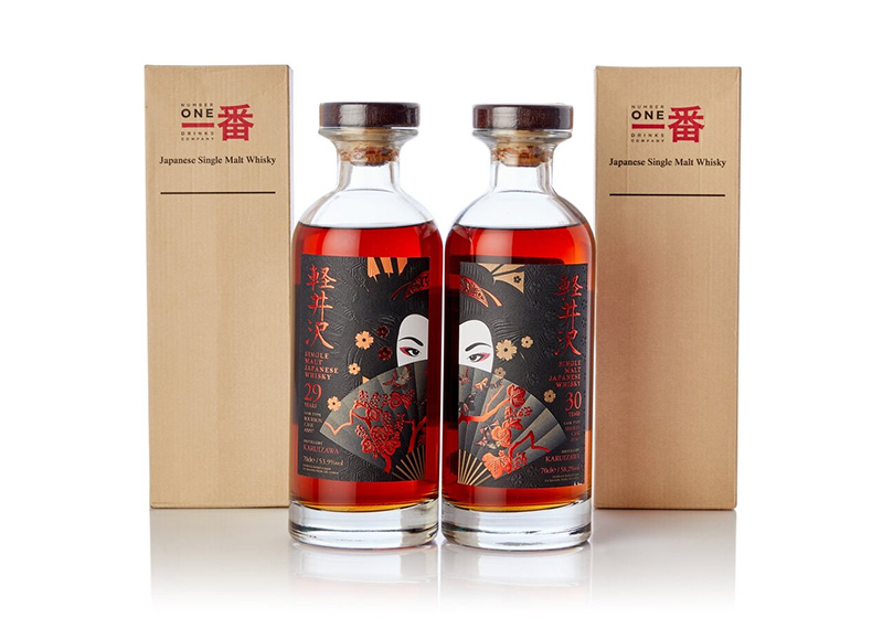 Ett par 29-åriga Karuizava som såldes på Sotheby´s förra året