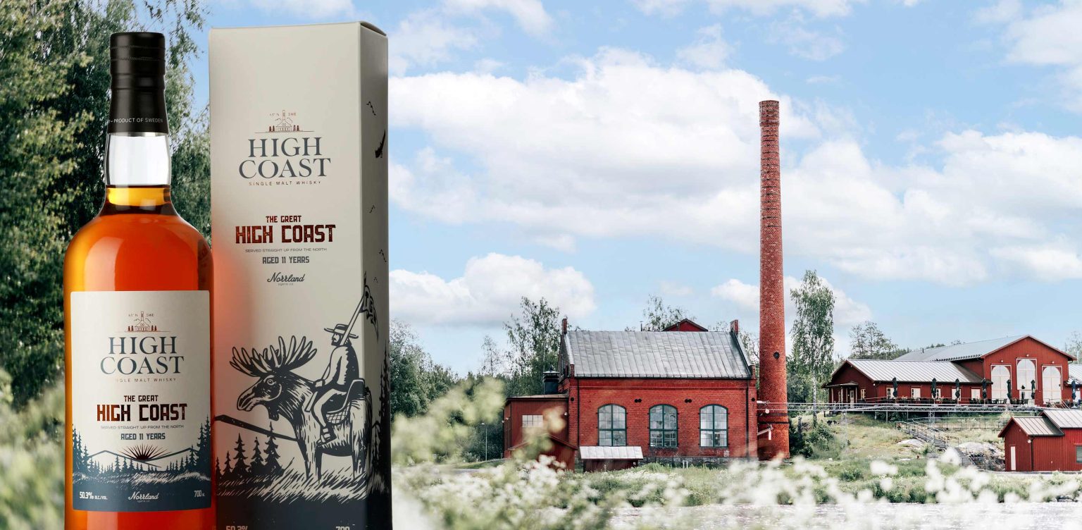 High Coast ligger i Ådalen där whiskyfaten utsätts för 60-gradiga temperatursvängningar på årsbasis. En extrem lagringsmiljö som är unik i whiskyvärlden.