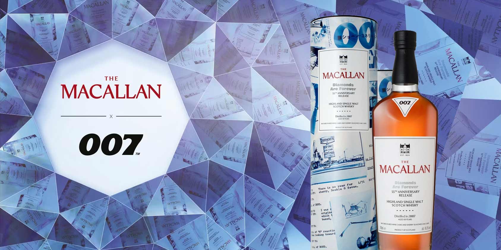 Utgåvan markerar 55-årsjubiléet av filmen Diamonds are Forever. 